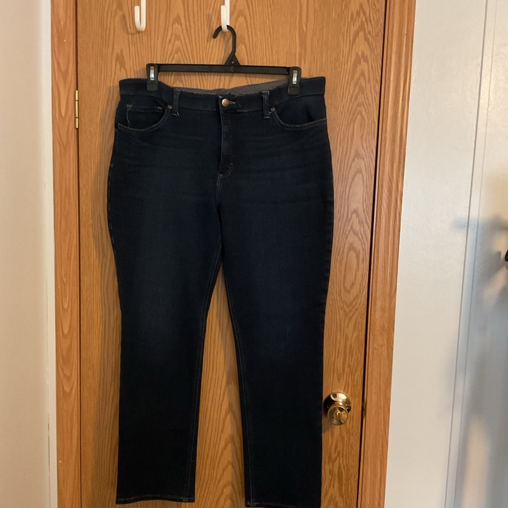 Lee Blue Straight Leg Jeans Classic Denim